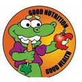 Good Nutrition Good Health Sticker Roll